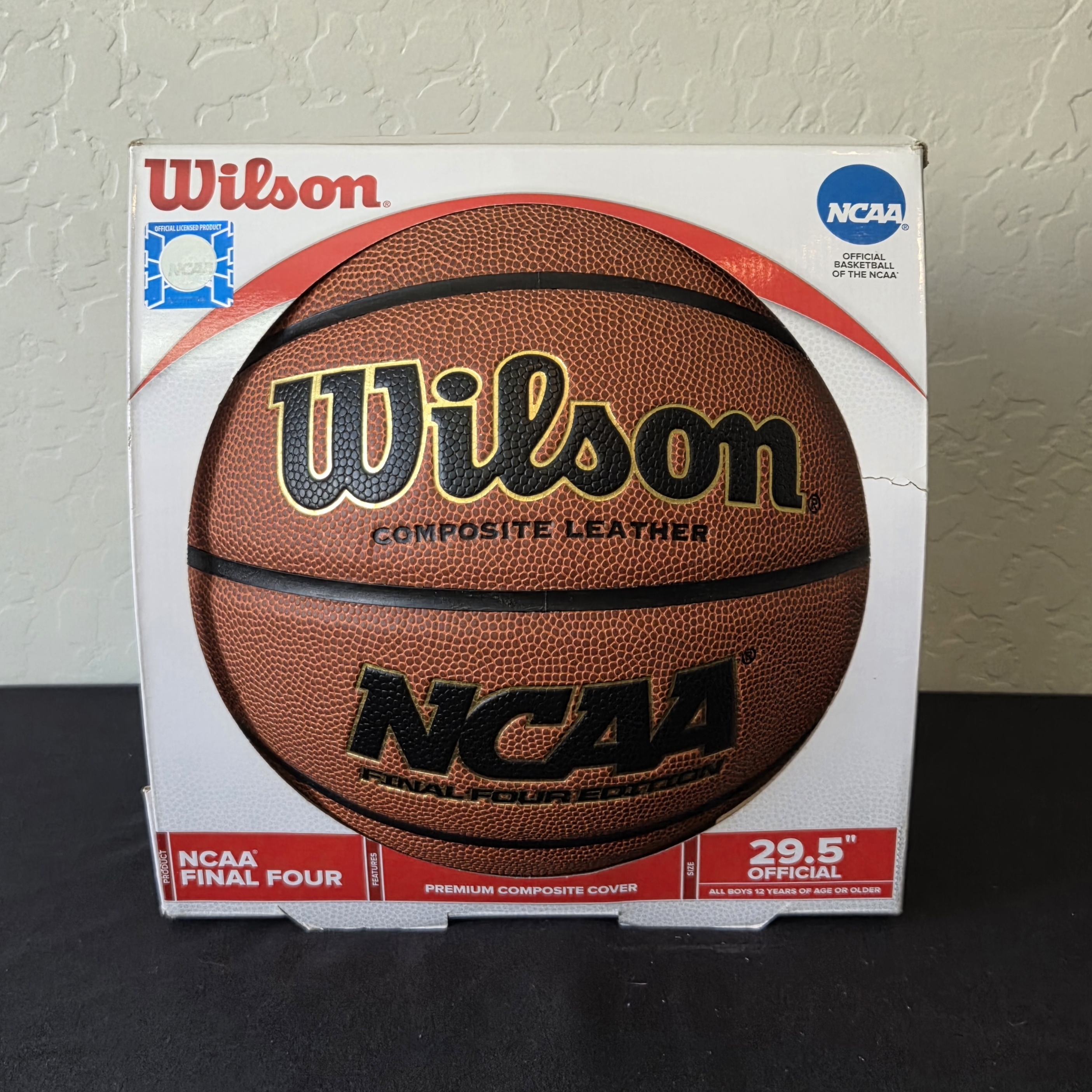 Wilson Ncaa Composite Leather Basketball Wilson Ncaa Composite Leather Basketball